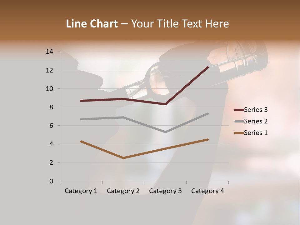 Drinking Background Dark PowerPoint Template