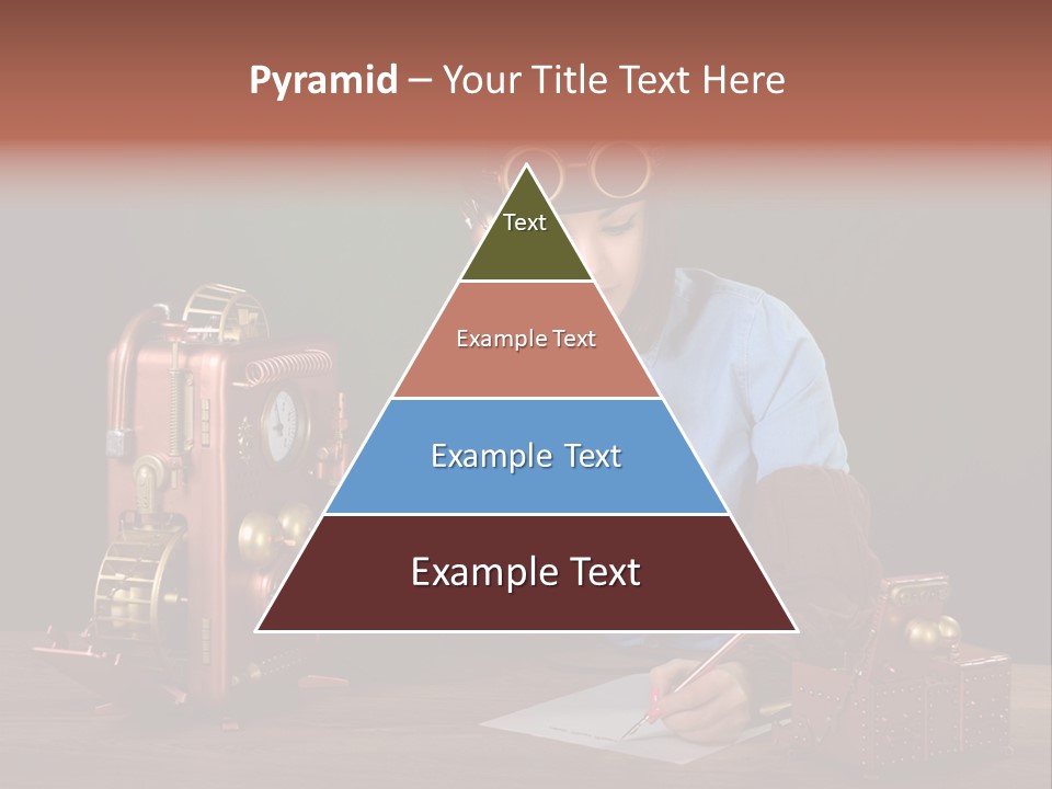Beautiful Looking Glass PowerPoint Template