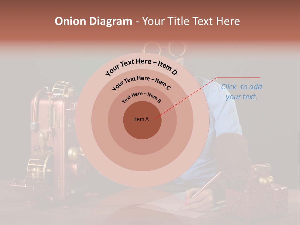 Beautiful Looking Glass PowerPoint Template