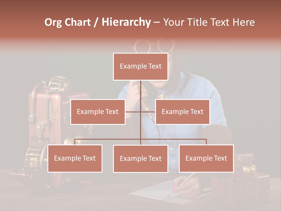 Beautiful Looking Glass PowerPoint Template