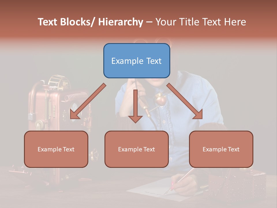 Beautiful Looking Glass PowerPoint Template