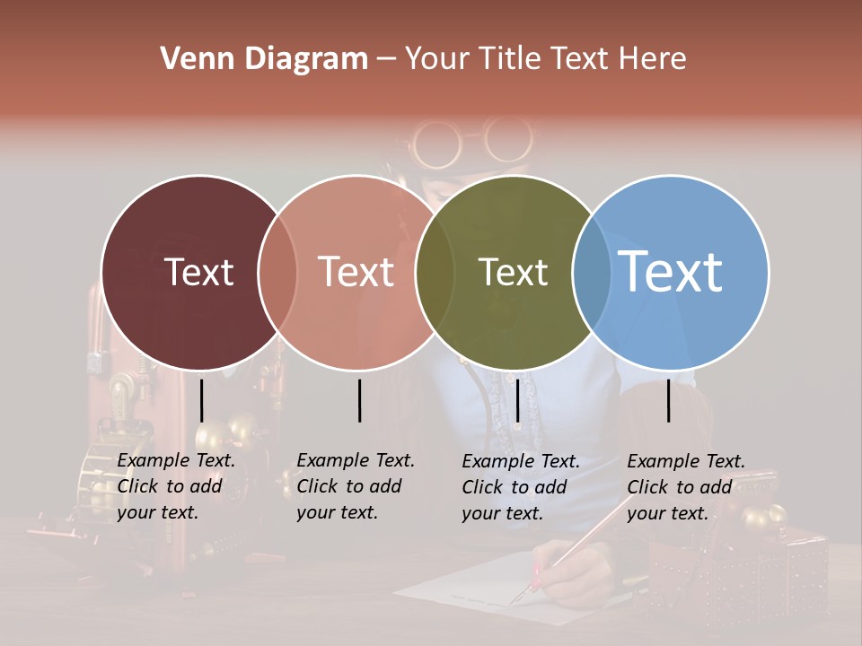 Beautiful Looking Glass PowerPoint Template