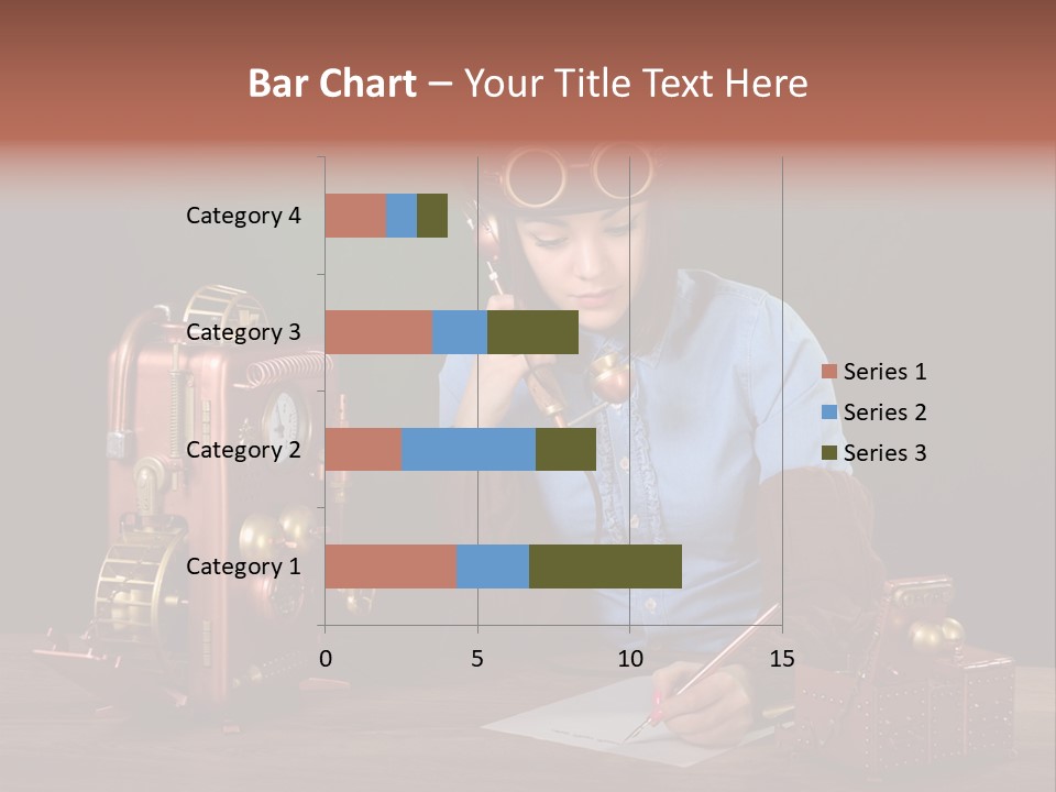 Beautiful Looking Glass PowerPoint Template