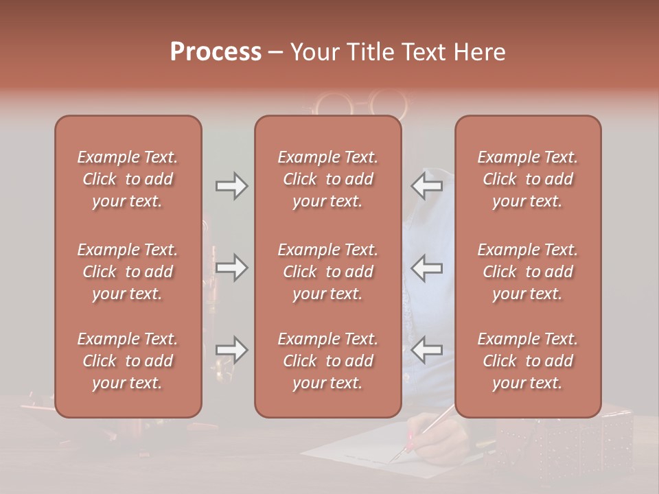 Beautiful Looking Glass PowerPoint Template