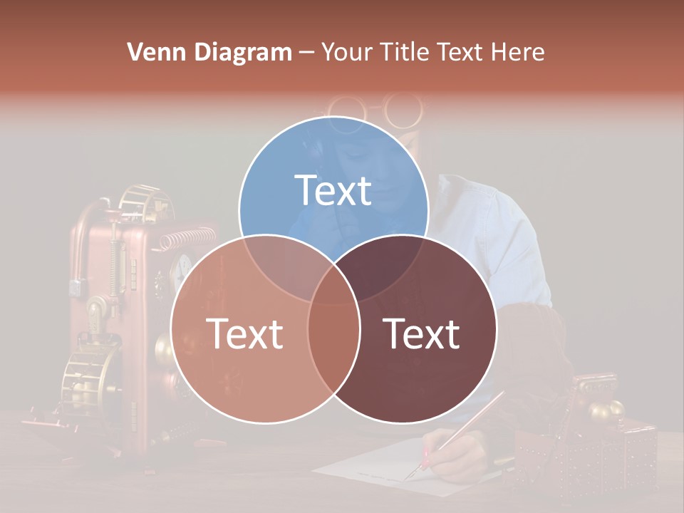 Beautiful Looking Glass PowerPoint Template