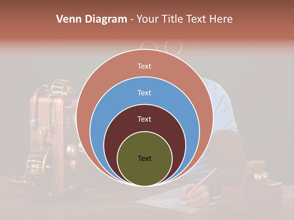 Beautiful Looking Glass PowerPoint Template