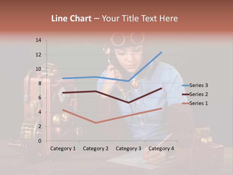 Beautiful Looking Glass PowerPoint Template