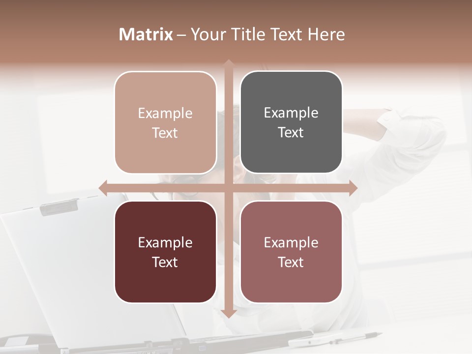 Angry Failure White Collar Worker PowerPoint Template