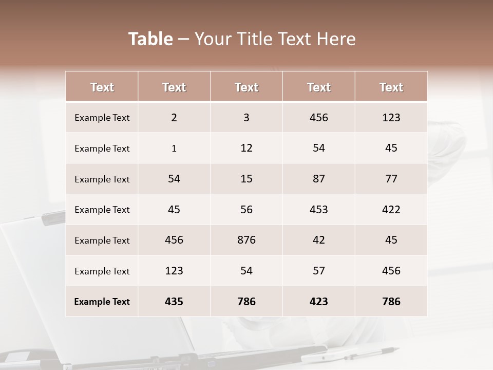 Angry Failure White Collar Worker PowerPoint Template