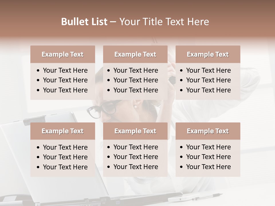 Angry Failure White Collar Worker PowerPoint Template