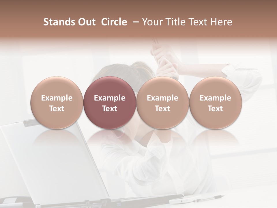 Angry Failure White Collar Worker PowerPoint Template