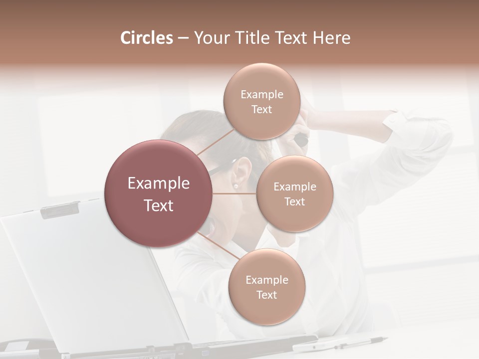 Angry Failure White Collar Worker PowerPoint Template