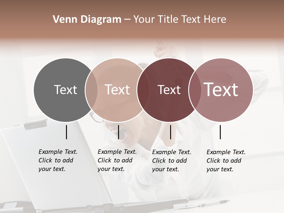 Angry Failure White Collar Worker PowerPoint Template