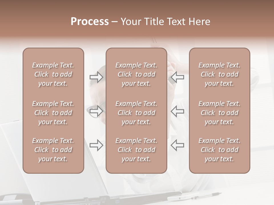 Angry Failure White Collar Worker PowerPoint Template