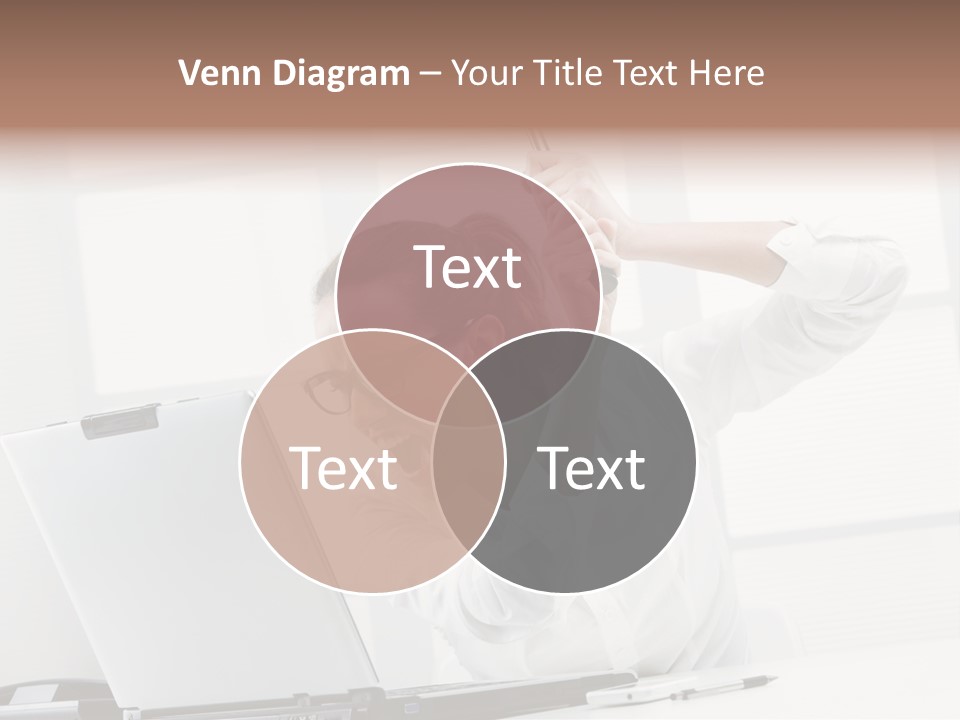 Angry Failure White Collar Worker PowerPoint Template