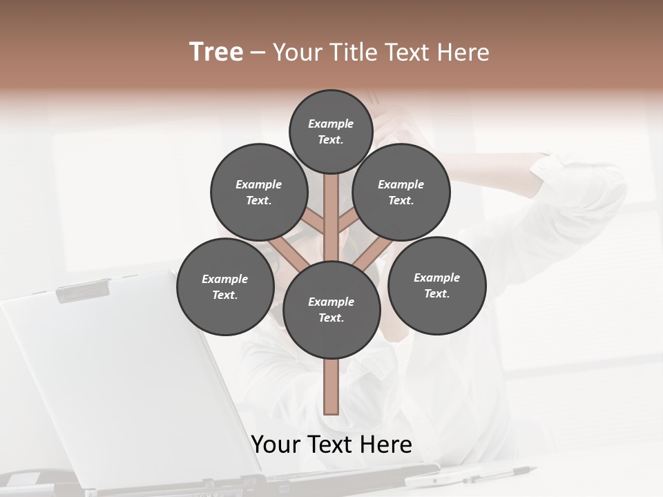 Angry Failure White Collar Worker PowerPoint Template