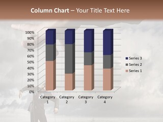 Controlled Caucasian Marionette PowerPoint Template