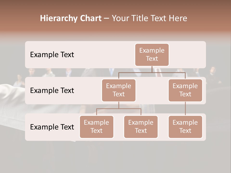 Together Businessman Deal PowerPoint Template