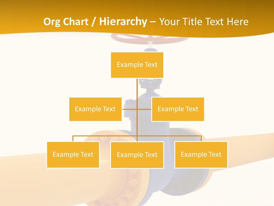 White Fuel System PowerPoint Template