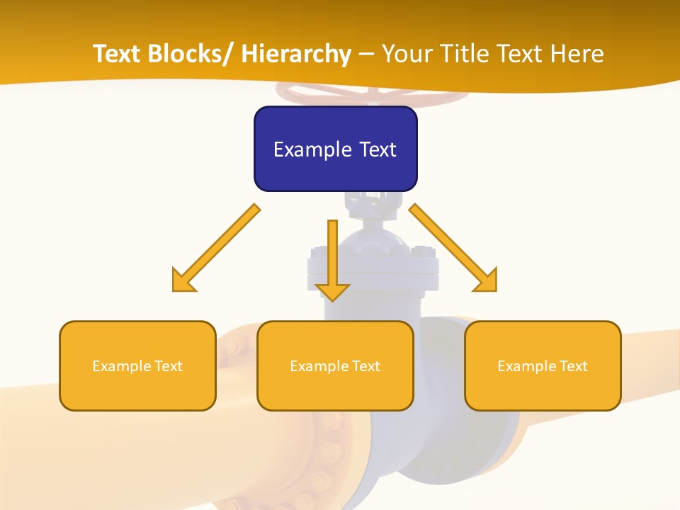 White Fuel System PowerPoint Template