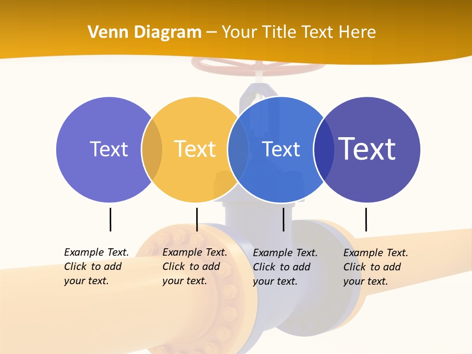 White Fuel System PowerPoint Template