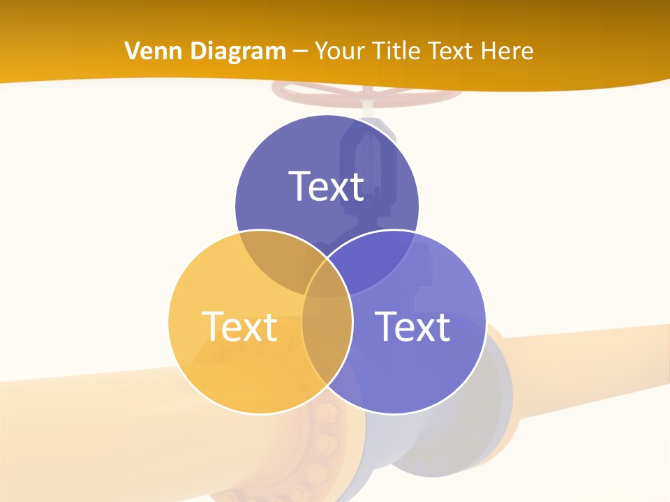 White Fuel System PowerPoint Template