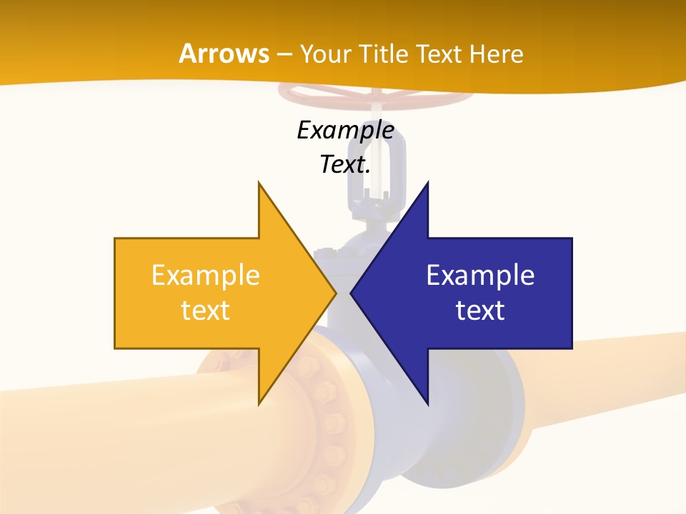 White Fuel System PowerPoint Template