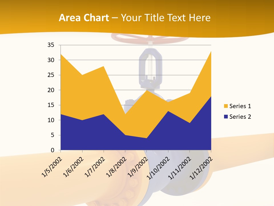White Fuel System PowerPoint Template