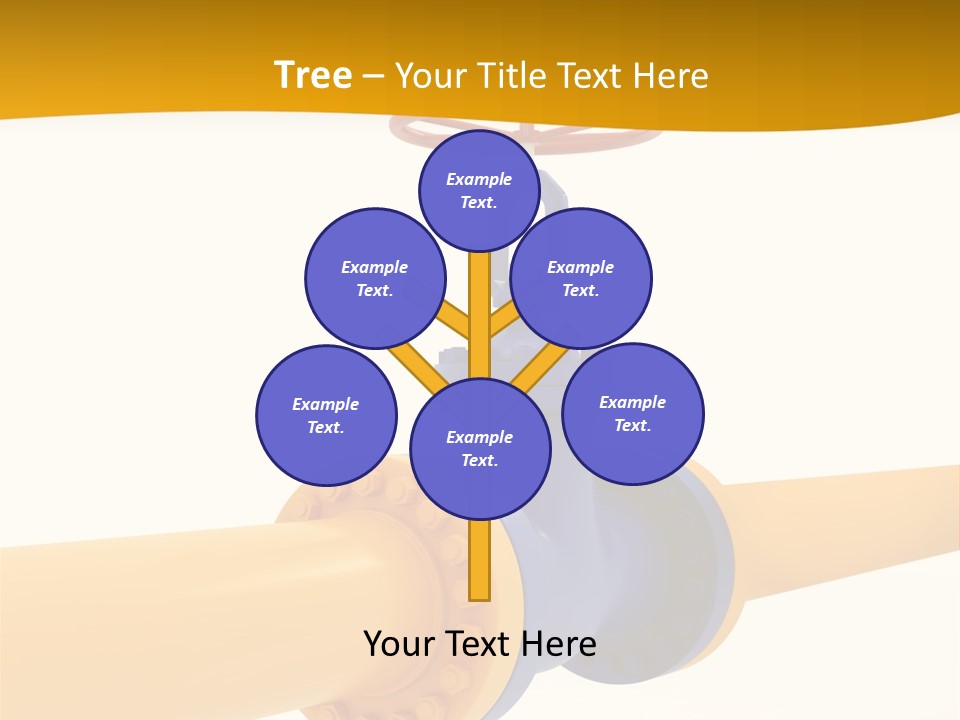 White Fuel System PowerPoint Template