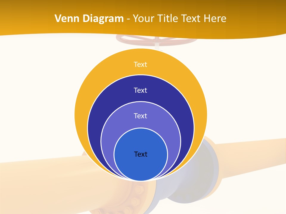 White Fuel System PowerPoint Template