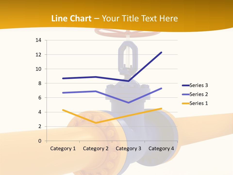 White Fuel System PowerPoint Template