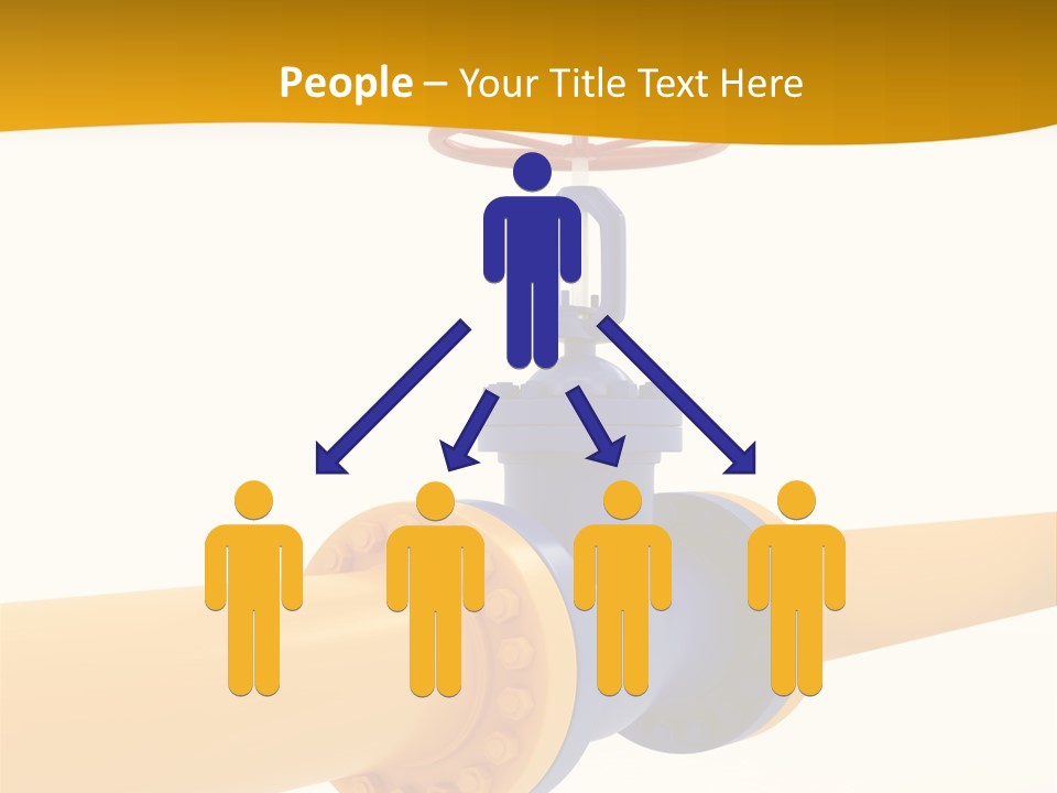 White Fuel System PowerPoint Template