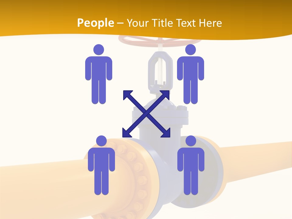 White Fuel System PowerPoint Template