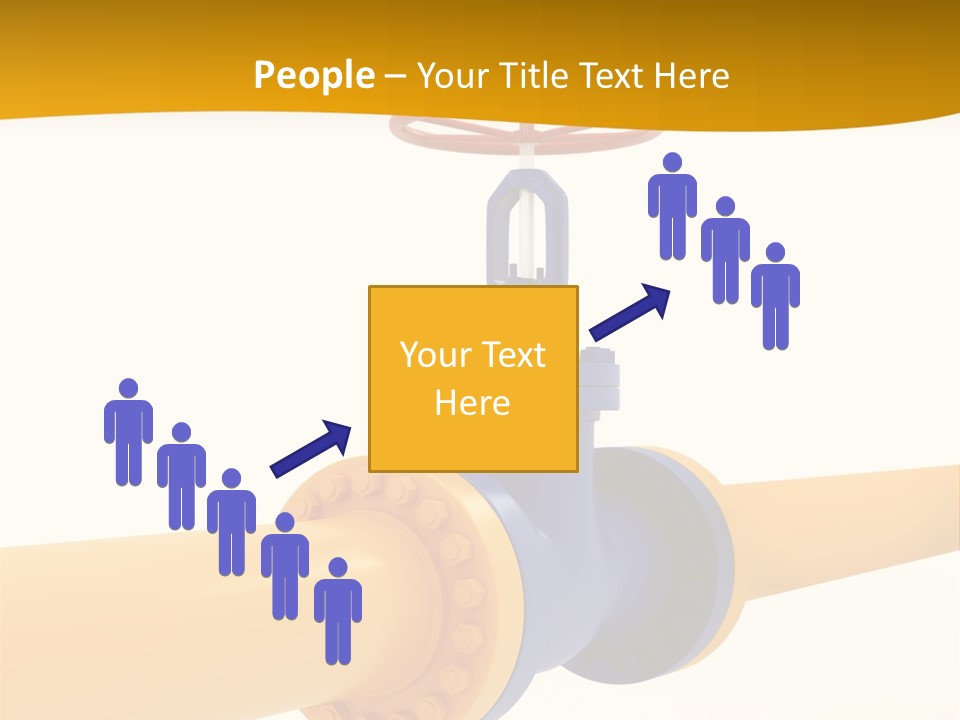 White Fuel System PowerPoint Template