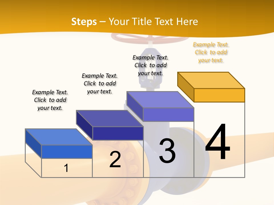 White Fuel System PowerPoint Template