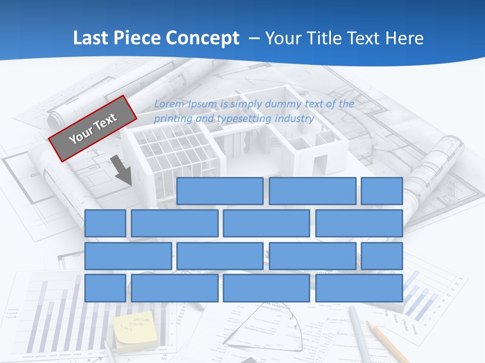 Business Debt Construction PowerPoint Template