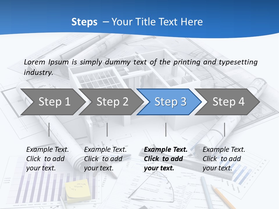 Business Debt Construction PowerPoint Template