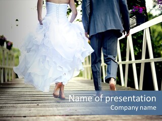 Woman Event Wedding PowerPoint Template