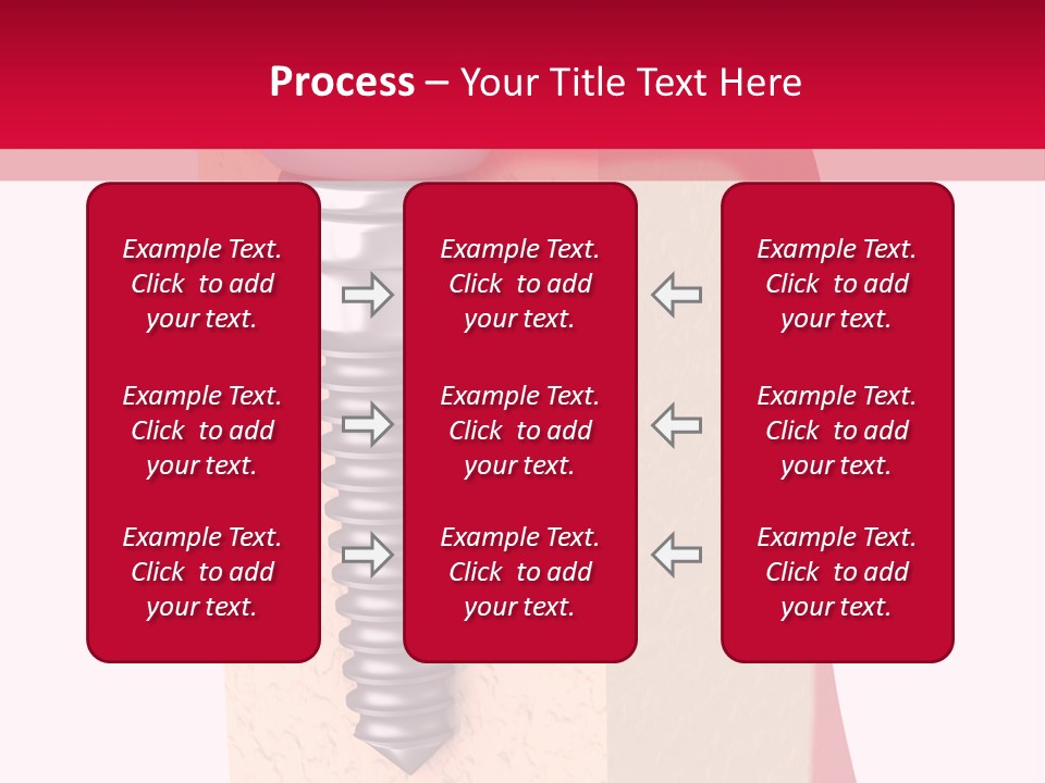 Prosthesis Bone Care PowerPoint Template
