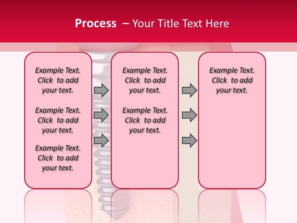 Prosthesis Bone Care PowerPoint Template