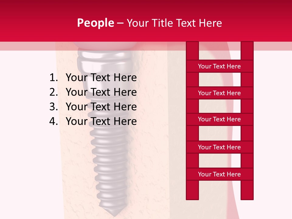 Prosthesis Bone Care PowerPoint Template