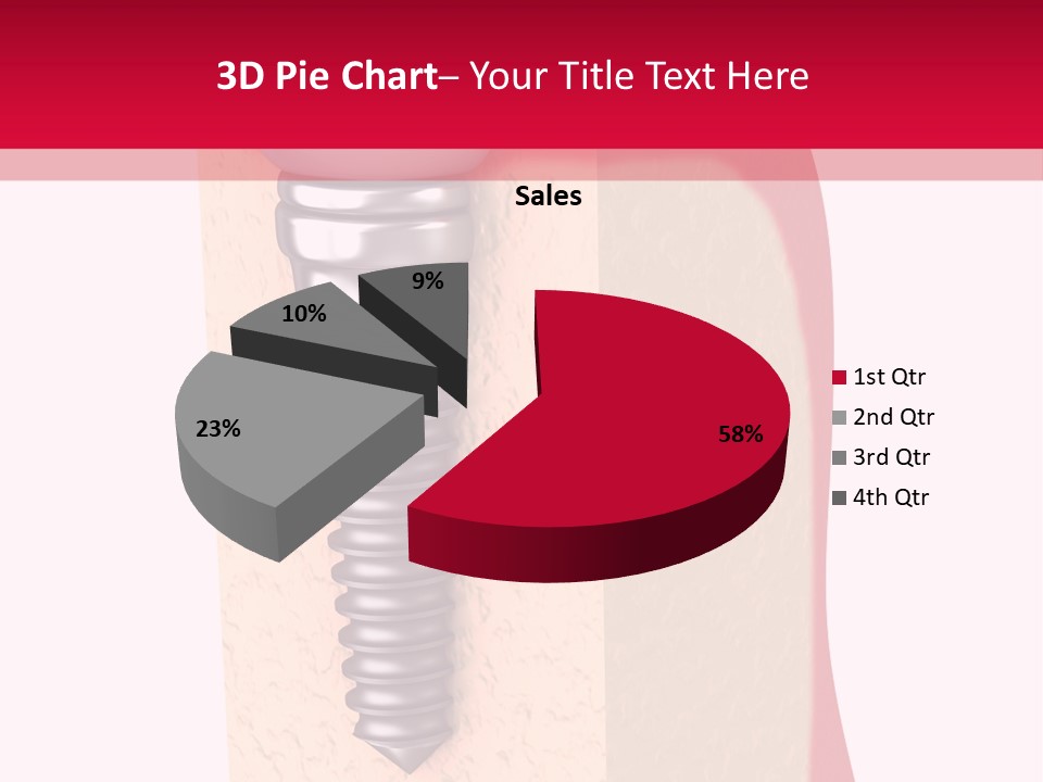 Prosthesis Bone Care PowerPoint Template
