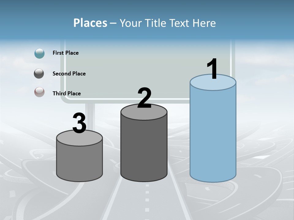 Perspective Succeeding Choosing PowerPoint Template