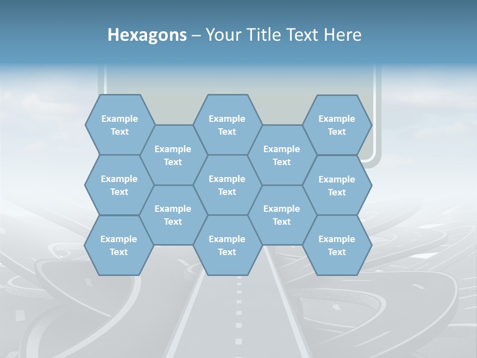 Perspective Succeeding Choosing PowerPoint Template