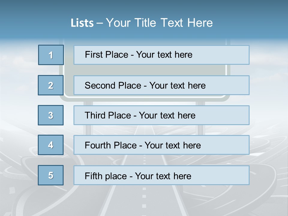 Perspective Succeeding Choosing PowerPoint Template