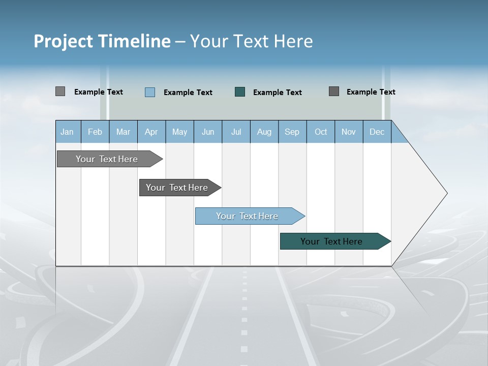 Perspective Succeeding Choosing PowerPoint Template