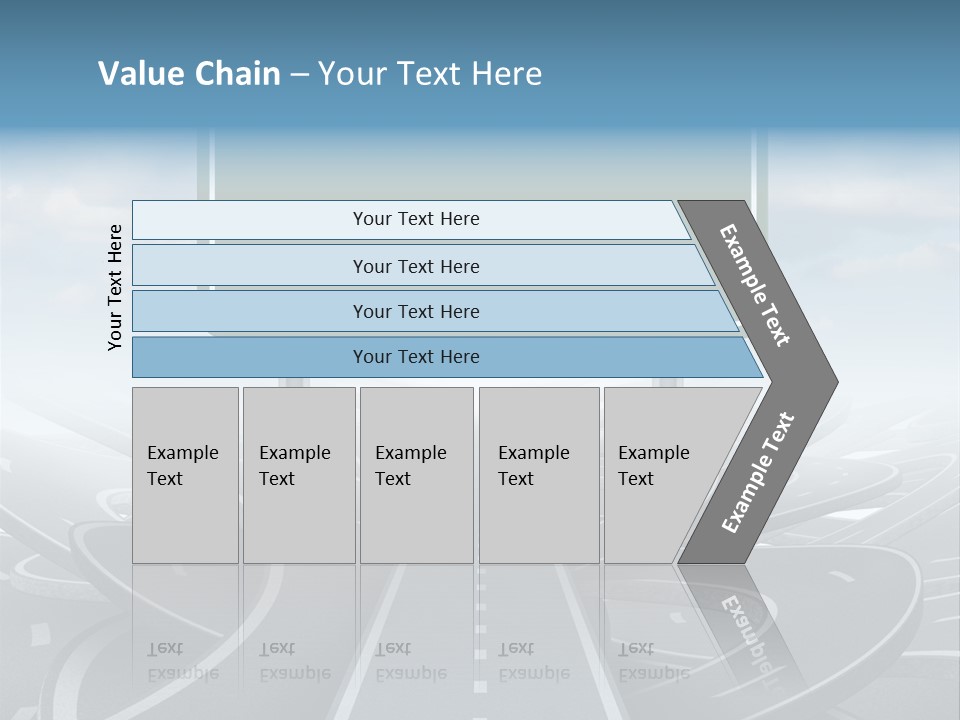 Perspective Succeeding Choosing PowerPoint Template