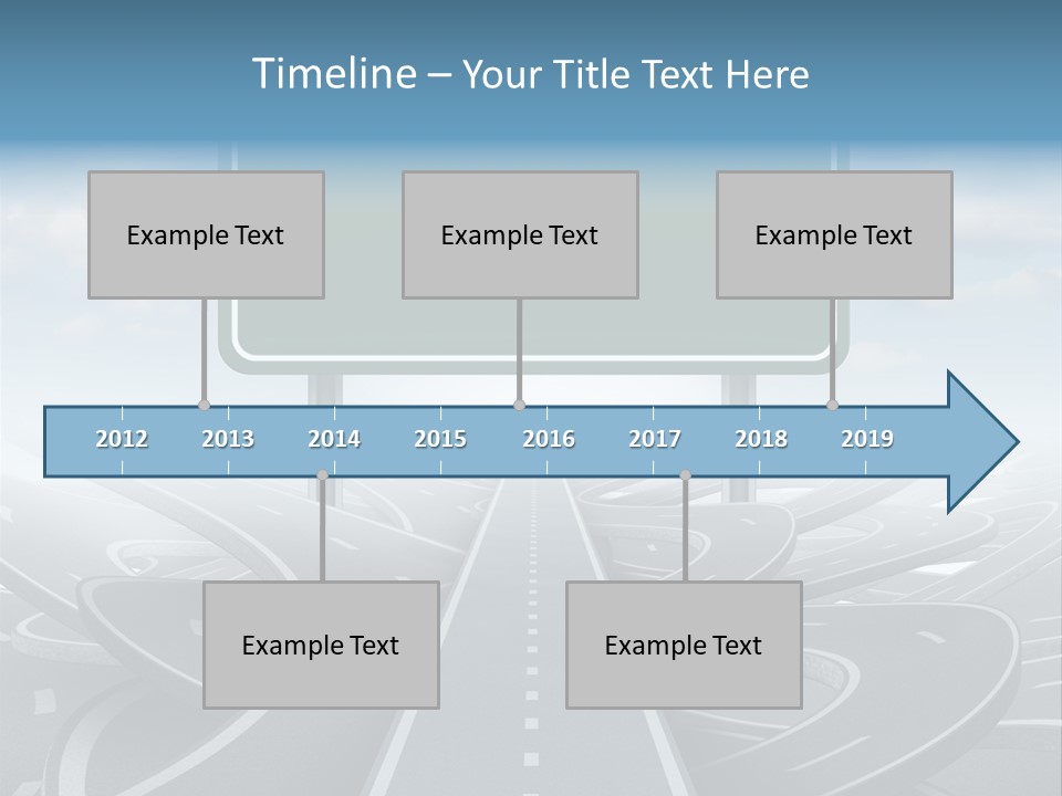Perspective Succeeding Choosing PowerPoint Template