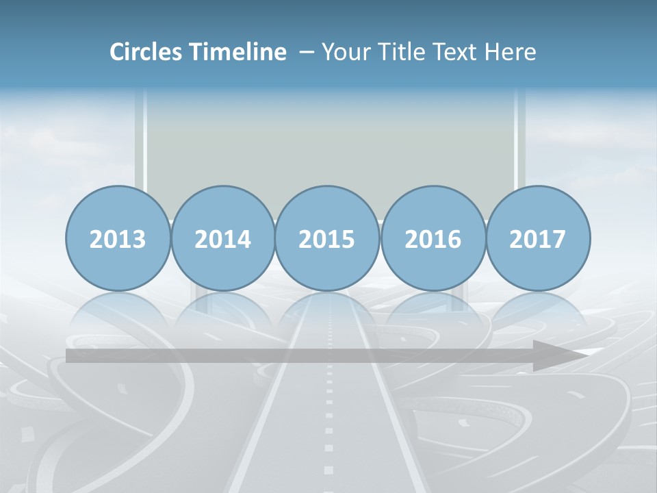 Perspective Succeeding Choosing PowerPoint Template