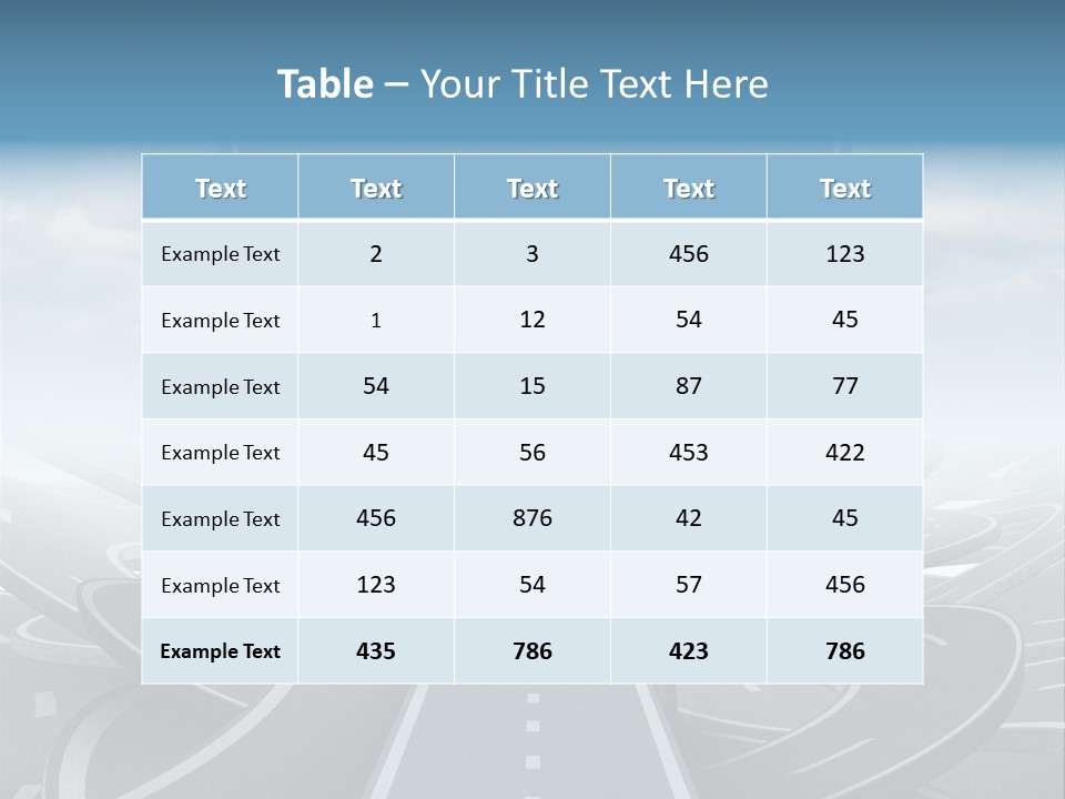 Perspective Succeeding Choosing PowerPoint Template